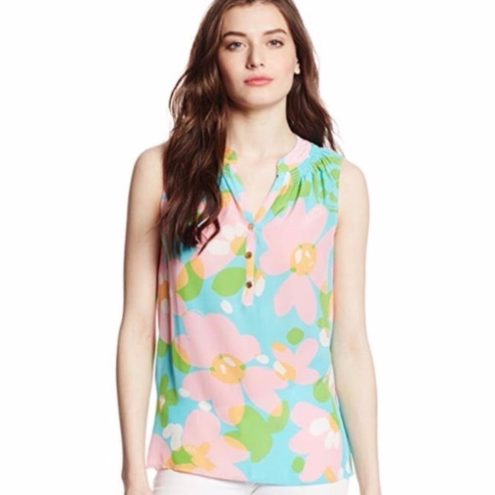 Lilly Pulitzer size can sleeveless shirt